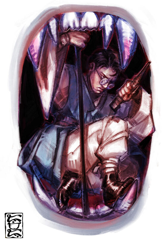 Vampire Hunter - Original Character Poster Art (2026)